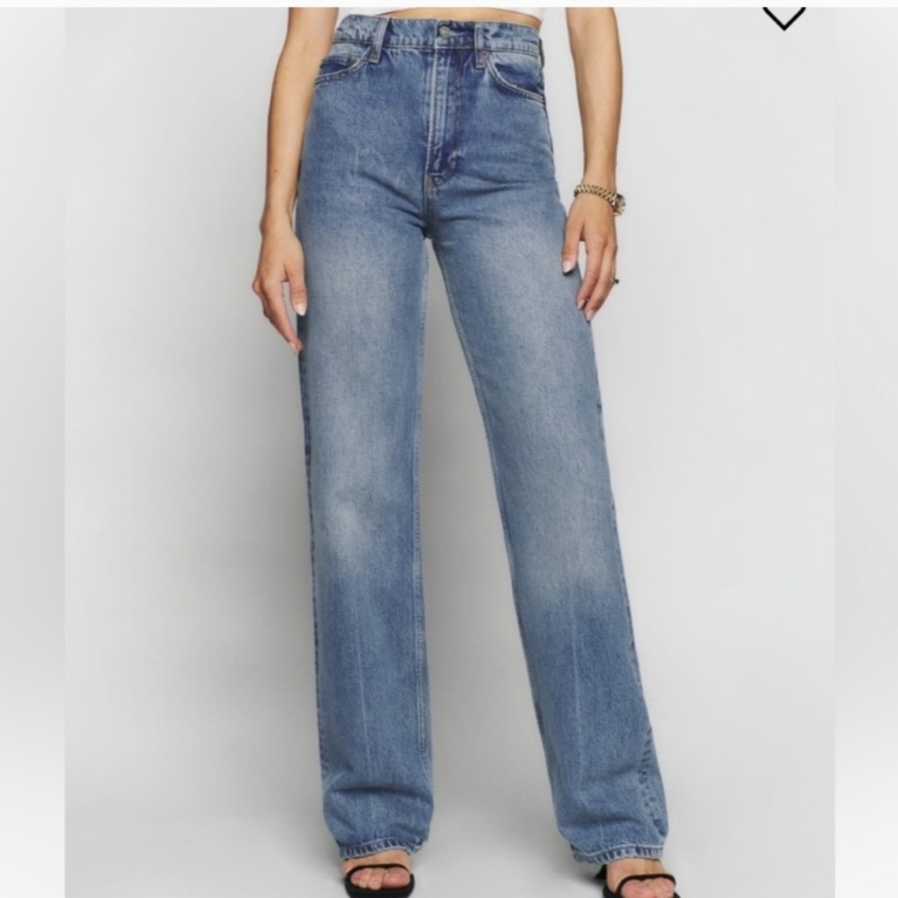 Reformation Teigen High Cigarette Jean
